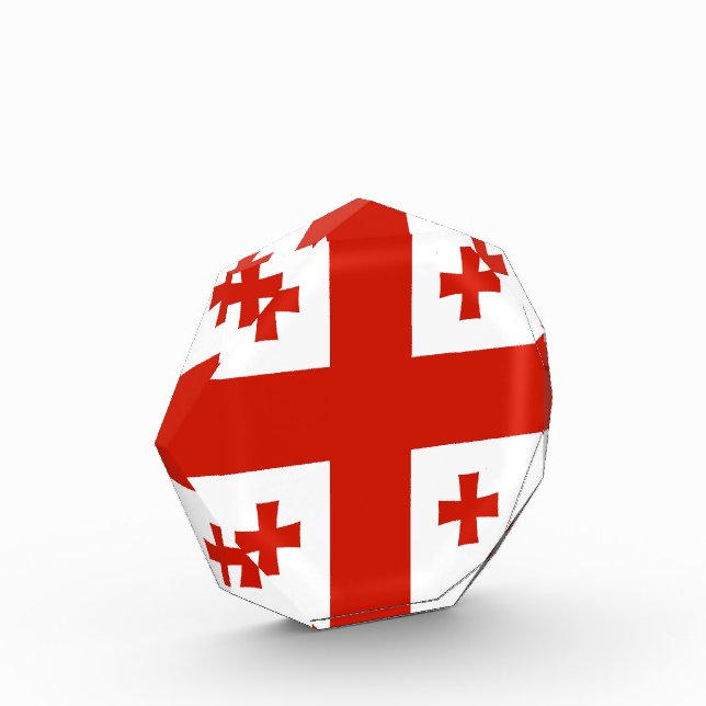 Bloque Para Fotos Bandera de Georgia (Izquierda)