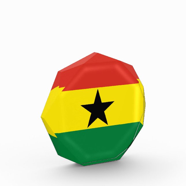Bloque Para Fotos Bandera de Ghana (Izquierda)