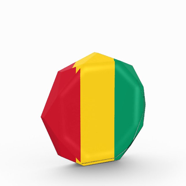 Bloque Para Fotos Bandera de Guinea (Izquierda)