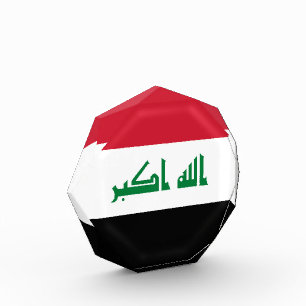 Bloque Para Fotos Bandera de Iraq