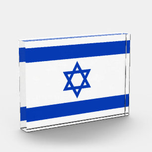 Bloque Para Fotos Bandera de Israel