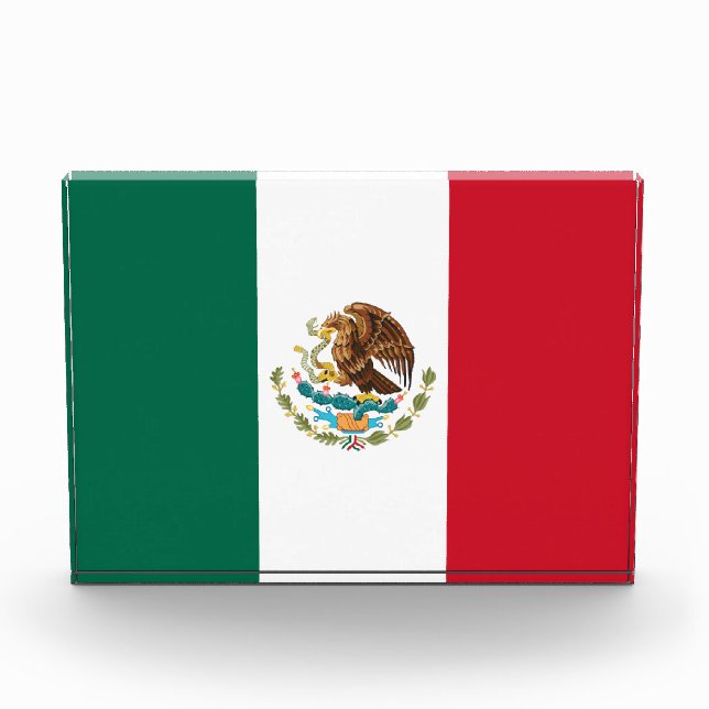 Bloque Para Fotos Bandera de México, Bandera de la República Mexican (Anverso)
