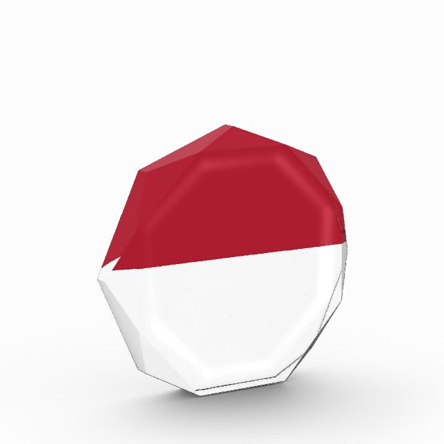 Bloque Para Fotos Bandera de Mónaco (Izquierda)