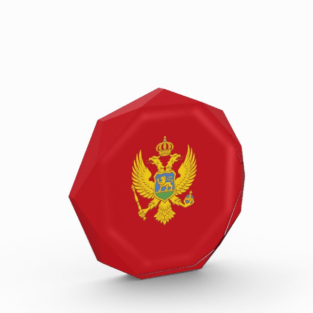Bloque Para Fotos Bandera de Montenegro (Izquierda)