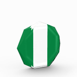 Bloque Para Fotos Bandera de Nigeria