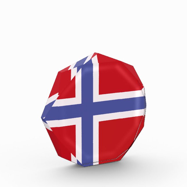 Bloque Para Fotos Bandera de Noruega (Izquierda)