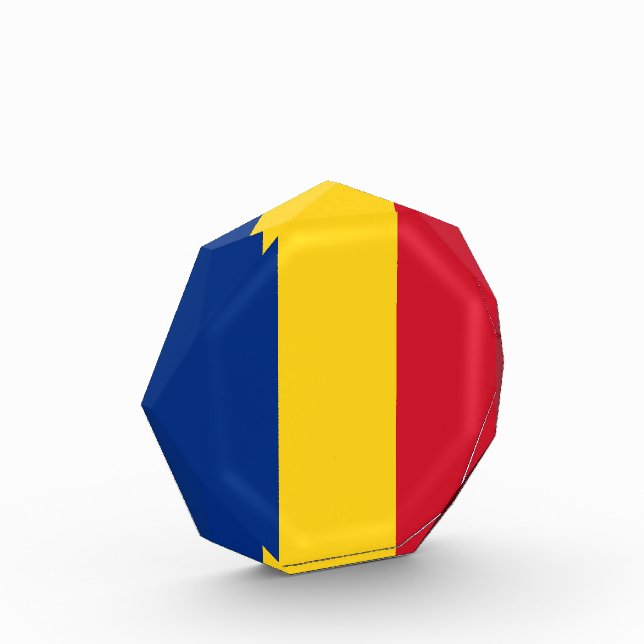 Bloque Para Fotos Bandera de Rumania (Izquierda)