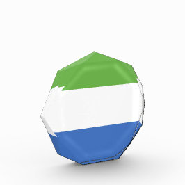 Bloque Para Fotos Bandera de Sierra Leona