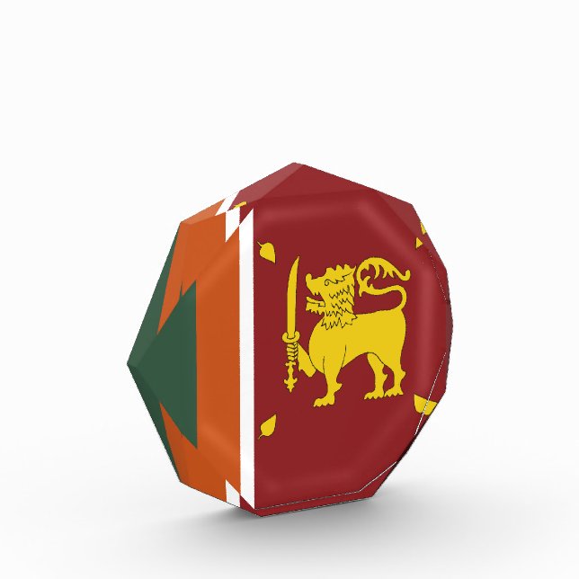 Bloque Para Fotos Bandera de Sri Lanka (Izquierda)
