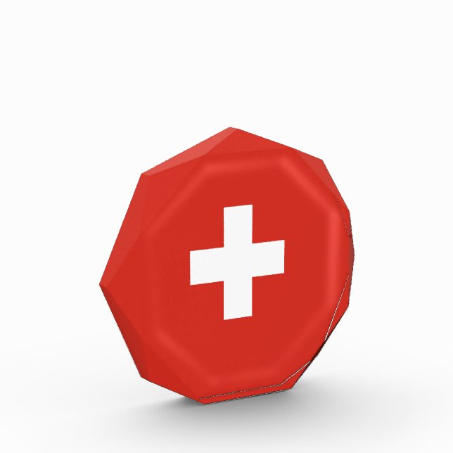 Bloque Para Fotos Bandera de Suiza (Izquierda)