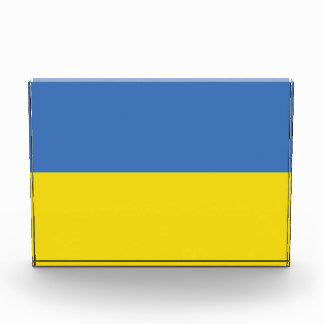 Bloque Para Fotos Bandera de Ucrania, ucraniano Slava Ukraini Слава