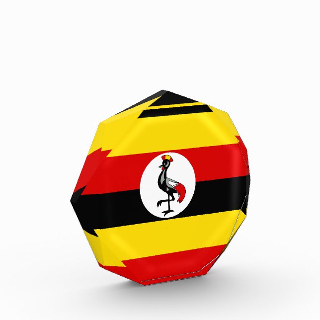 Bloque Para Fotos Bandera de Uganda (Izquierda)