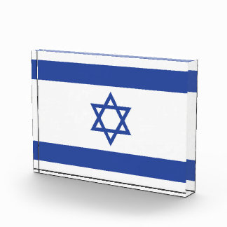 Bloque Para Fotos Bandera del Estado de Israel, Estrella de David Ju