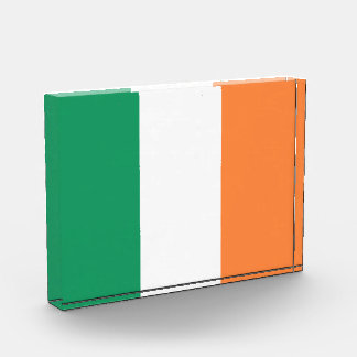 Bloque Para Fotos Bandera nacional de Irlanda, norma irlandesa, cart