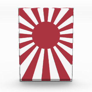 Bloque Para Fotos Bandera solar imperial en ascenso de Japón, Edo a 