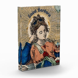 Bloque Para Fotos Bárbara de Nicomedia (M 007)