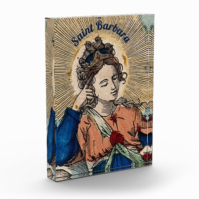 Bloque Para Fotos Bárbara de Nicomedia (M 007) (Izquierda)