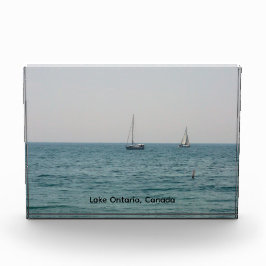 Bloque Para Fotos Barcos de vela en el lago Ontario