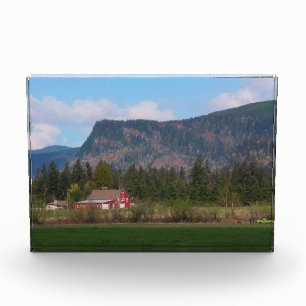 Bloque Para Fotos Barn Rojo y Enumclaw