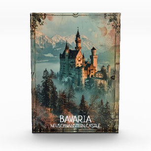 Bloque Para Fotos Bavaria Neuschwanstein Castillo Vintage