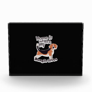 Bloque Para Fotos Beagle Home