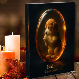 Bloque Para Fotos Beagle Memorial 