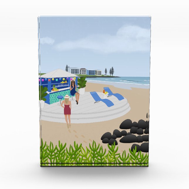 Bloque Para Fotos Bebidas en el Beach Bar (Anverso)