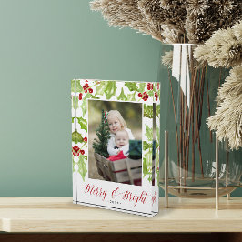 Bloque Para Fotos Berry & Bright Holiday Photo Block