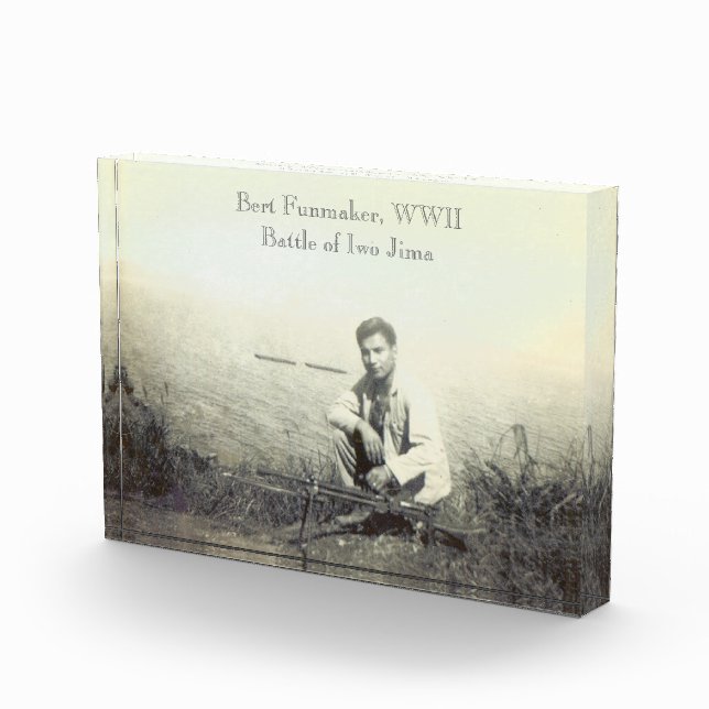 Bloque Para Fotos Bert Funmaker WWII (Derecha)