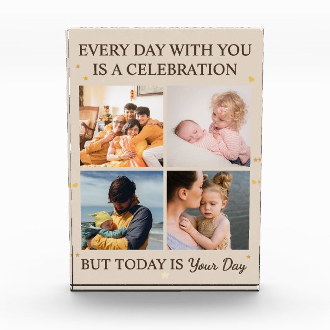 Bloque Para Fotos Best Kids Ever – Son & Daughter Photo Block (Anverso)