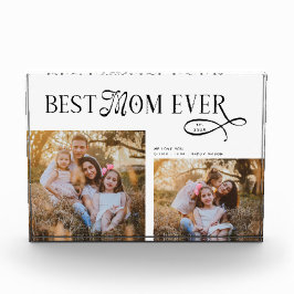 Bloque Para Fotos Best Mom Ever Photos Heart Mothers Day Gifts