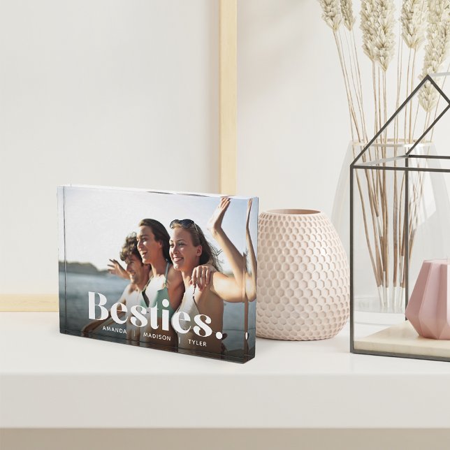 Bloque Para Fotos Besties | Mejor superposición de amigos y nombres (Subido por el creador)