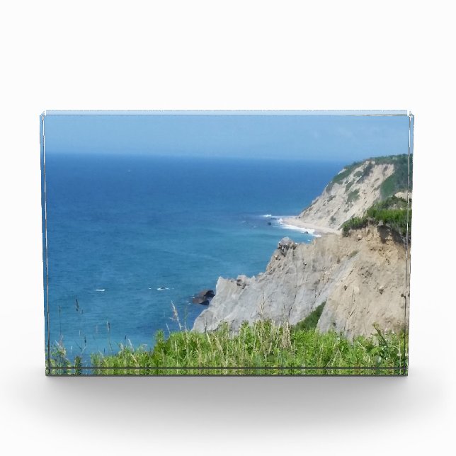 Bloque Para Fotos Block Island Bluffs - Isla Block, Isla Rhode (Anverso)