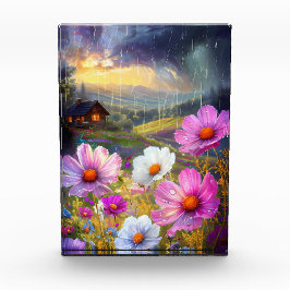 Bloque Para Fotos Blooms in Block: Una pantalla artística