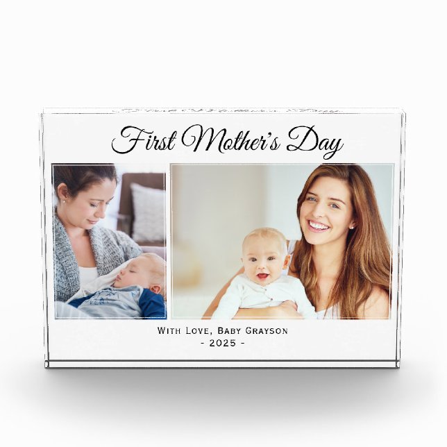 Bloque Para Fotos Bloqueo fotográfico del Día Dos de la Madre (Anverso)