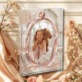 Bloque Para Fotos Blush Heirloom Heart Photo Frame Loving Keepsake