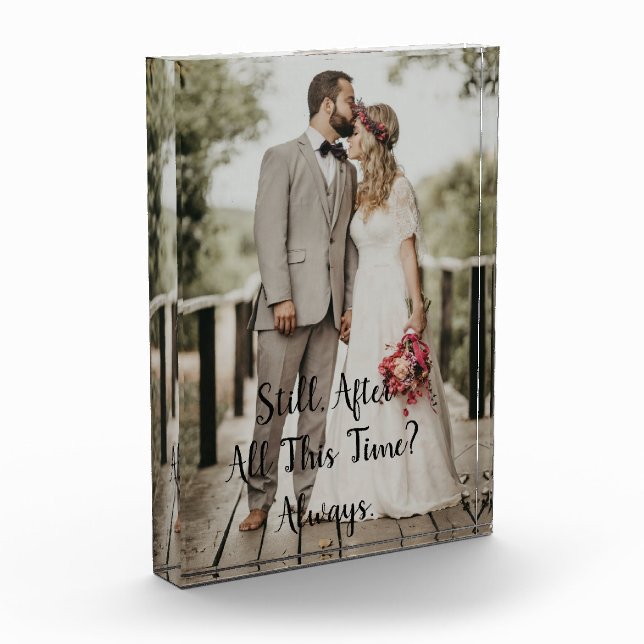 Bloque Para Fotos Boda de aniversario siempre (Izquierda)