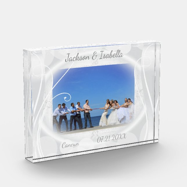 Bloque Para Fotos Boda DIY Photo o Any Photo (Izquierda)