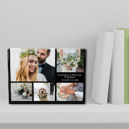 Bloque Para Fotos Boda negro elegante