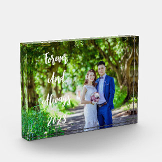 Bloque Para Fotos Boda para Siempre y Siempre