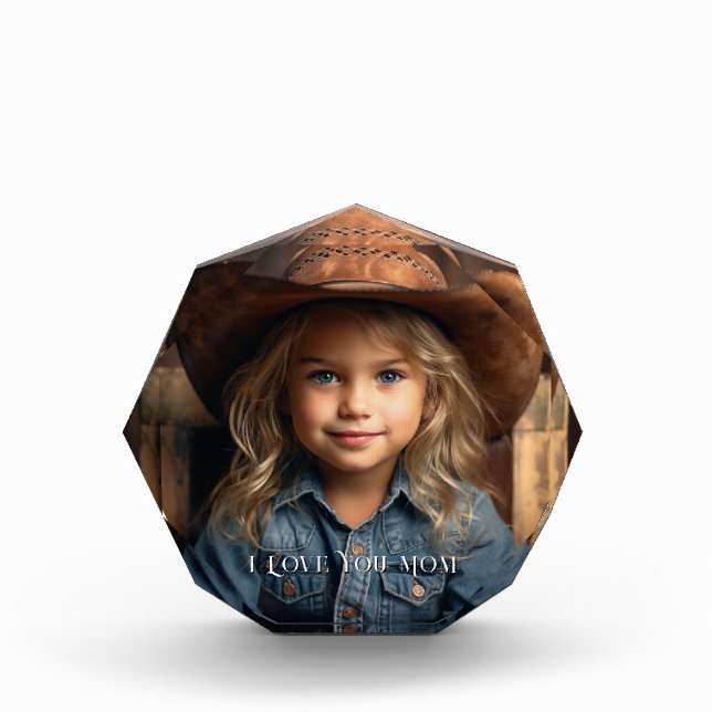 Bloque Para Fotos Bonito Te Amo Mamá (Anverso)