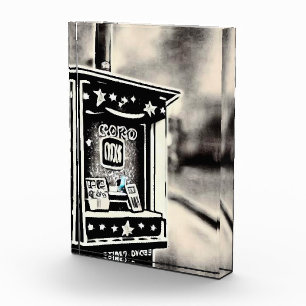 Bloque Para Fotos Booth de la novela de cine Vintage