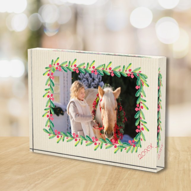 Bloque Para Fotos Borde de berries y vegetación (Subido por el creador)