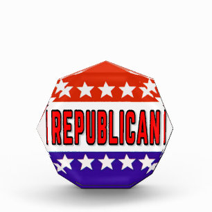 Bloque Para Fotos Botón Republicano