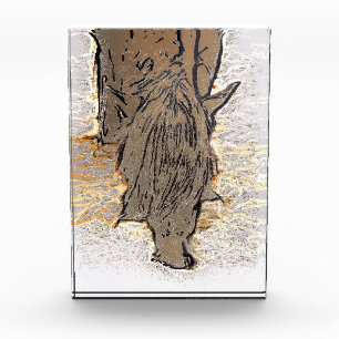 BLOQUE PARA FOTOS BROWN HORSE