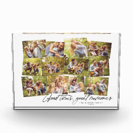 Bloque Para Fotos Buenos tiempos grandes recuerdos 12 collage de fam