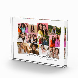 Bloque Para Fotos Buenos tiempos grandes recuerdos 12 imágenes de co