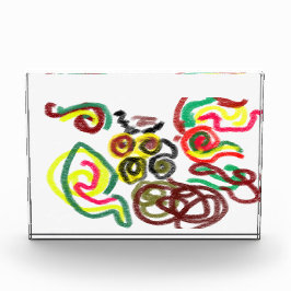 Bloque Para Fotos Búho genial amarlo