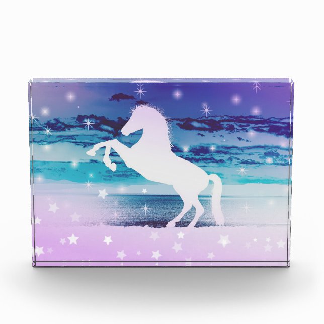 Bloque Para Fotos Caballo místico (Anverso)