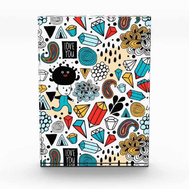 Bloque Para Fotos Cabeza loca (Anverso)